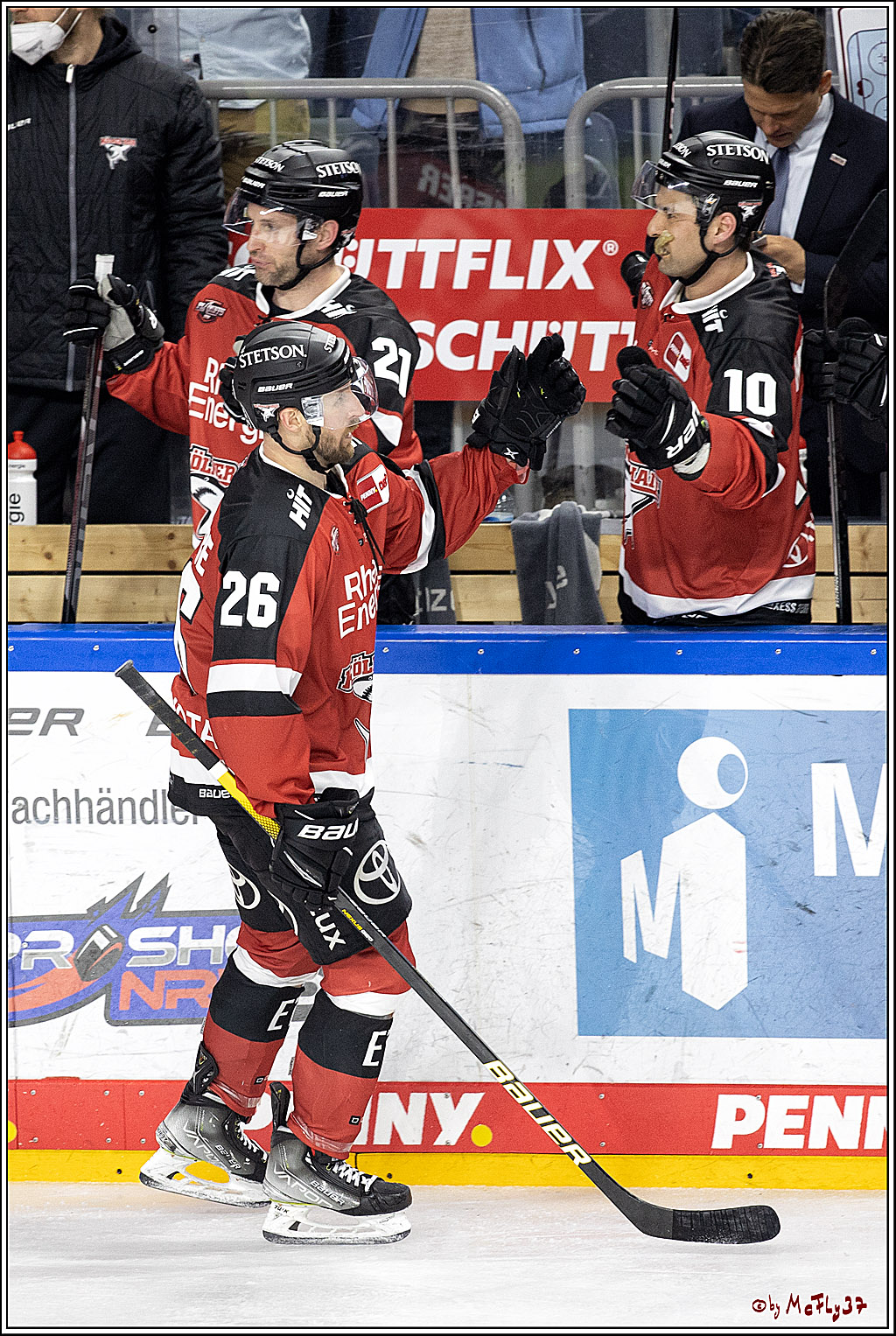PENNY DEL 1. Playoff Runde;  Koelner Haie - ERC Ingolstadt; Koeln, 05.04.2022